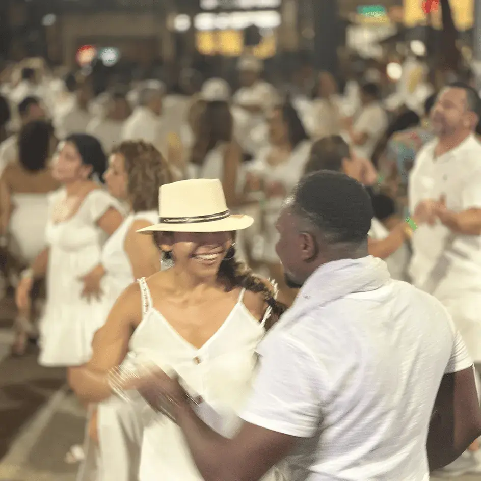Dancers performing at PRC Festival